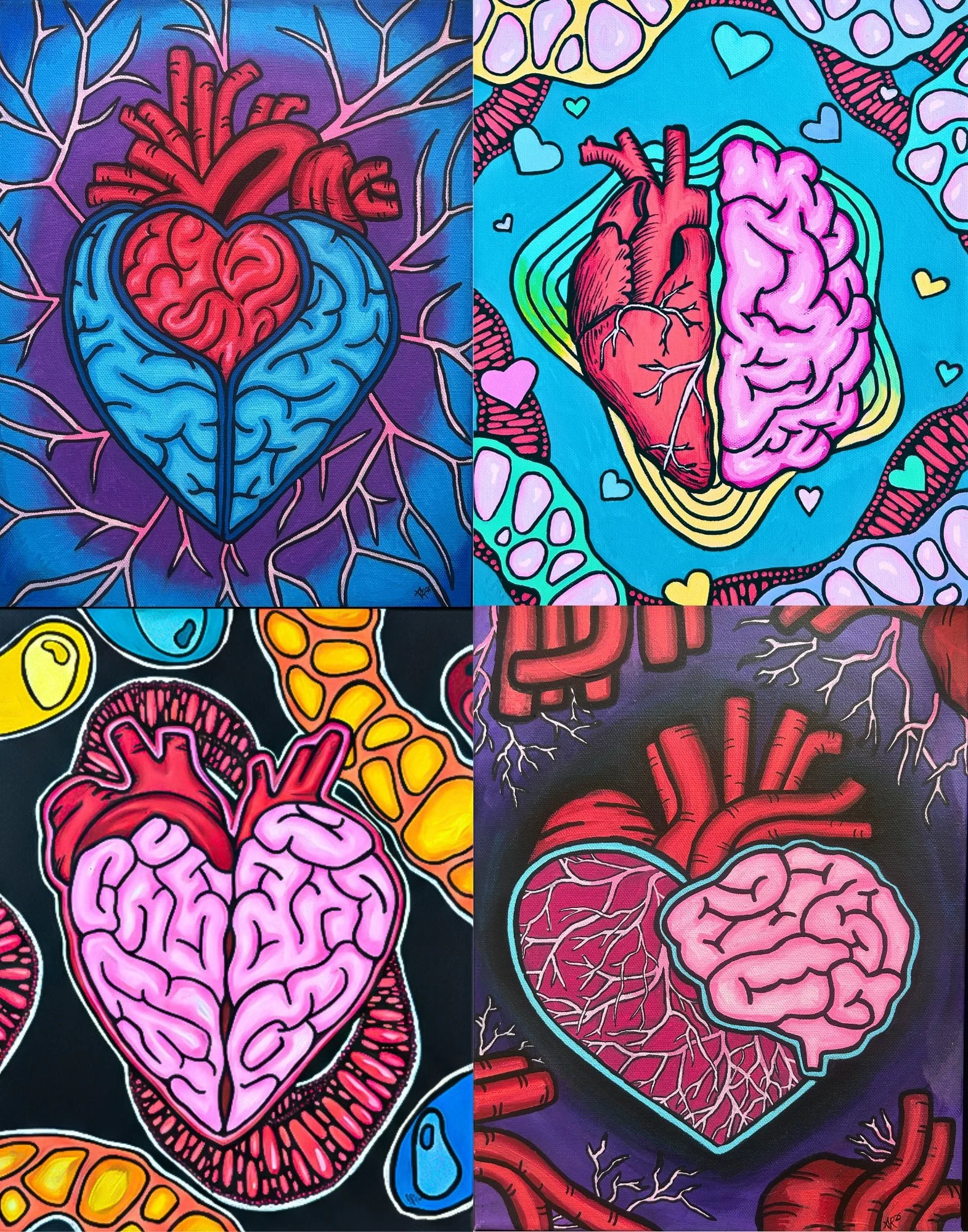 The Brain-Heart Connection Box Set — Amanda Lipsky Ross Art
